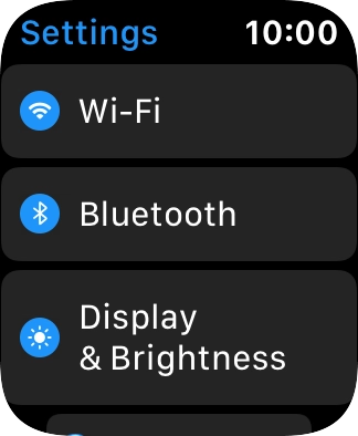 Press Bluetooth. Press Bluetooth.