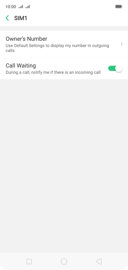 Press the indicator next to Press the indicator next to