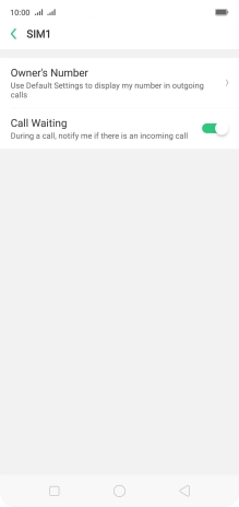 Press the indicator next to Press the indicator next to