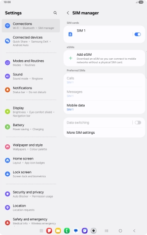 Press Add eSIM. Press Add eSIM.