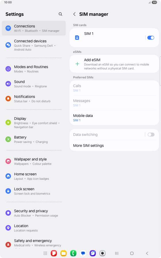 Press Add eSIM. Press Add eSIM.