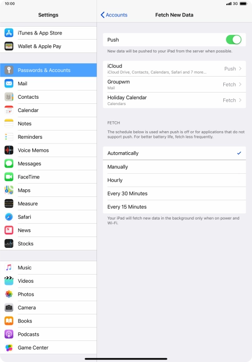 Press the indicator next to Press the indicator next to