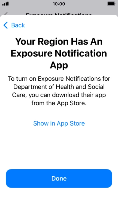 Press Show in App Store and follow the instructions on the screen to download and install the app. Press Show in App Store and follow the instructions on the screen to download and install the app.