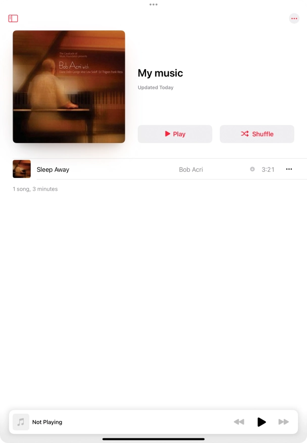 Go to the required category or playlist and press the required audio file. Go to the required category or playlist and press the required audio file.