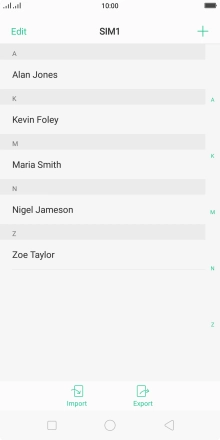 Press Export. Press Export.