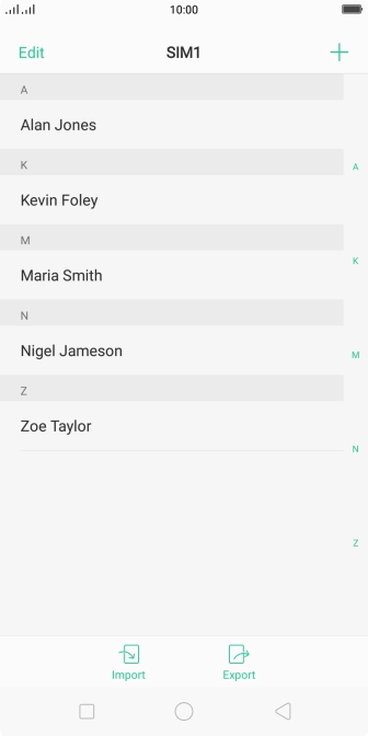 Press Export. Press Export.