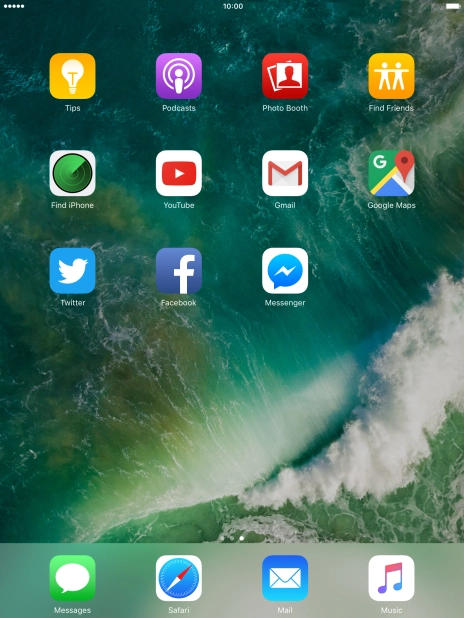Press and hold the required app until the icons start to jiggle. Press and hold the required app until the icons start to jiggle.