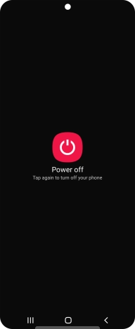 Press Power off. Press Power off.