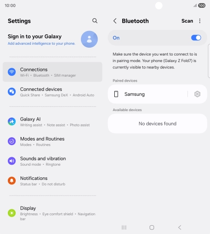 Press the Home key to return to the home screen. Press the Home key to return to the home screen.