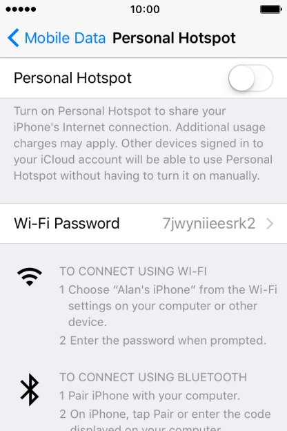 Press the indicator next to Press the indicator next to
