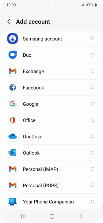 Press Personal (POP3). Press Personal (POP3).