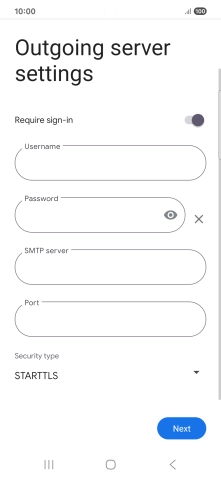 Press the indicator next to Press the indicator next to