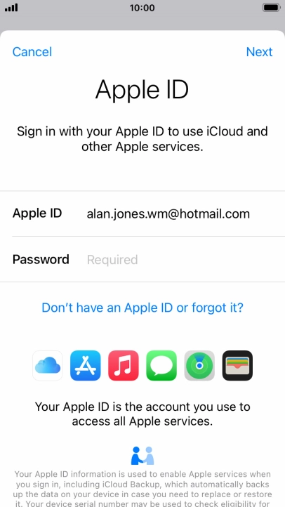 Press the field next to Press the field next to