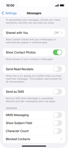 Press the indicator next to Press the indicator next to