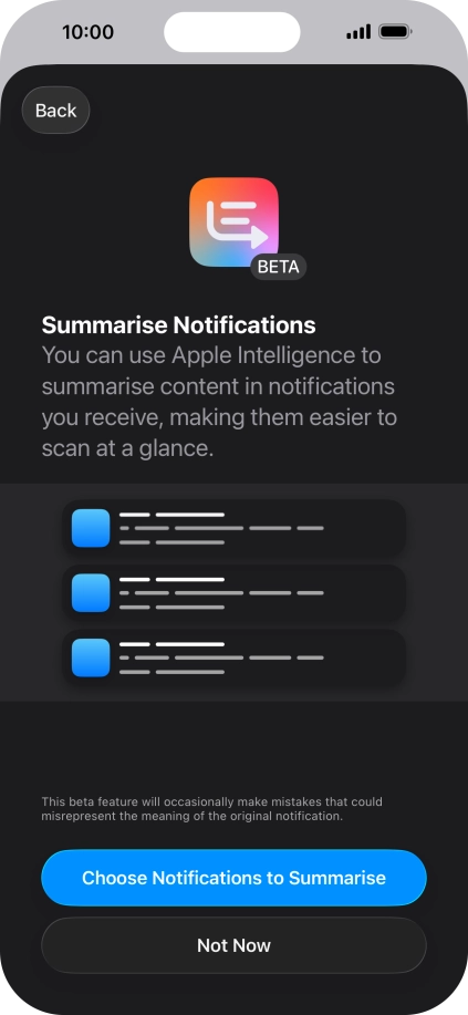 If you turn on the function, follow the instructions on the screen to select more settings. If you turn on the function, follow the instructions on the screen to select more settings.