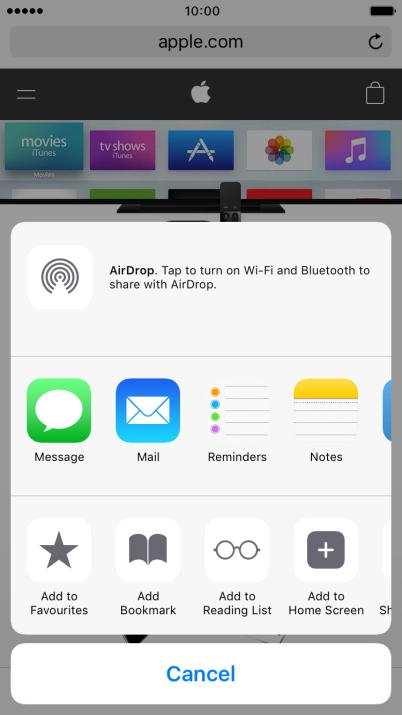 Press Add Bookmark. Press Add Bookmark.