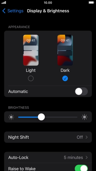 Press the indicator next to Press the indicator next to