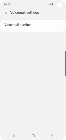 Press Voicemail number. Press Voicemail number.