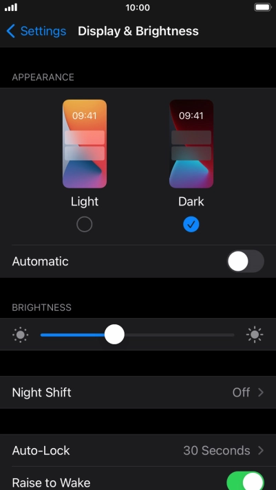 Press the indicator next to Press the indicator next to