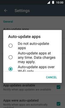 Press Do not auto-update apps to turn off the function. Press Do not auto-update apps to turn off the function.