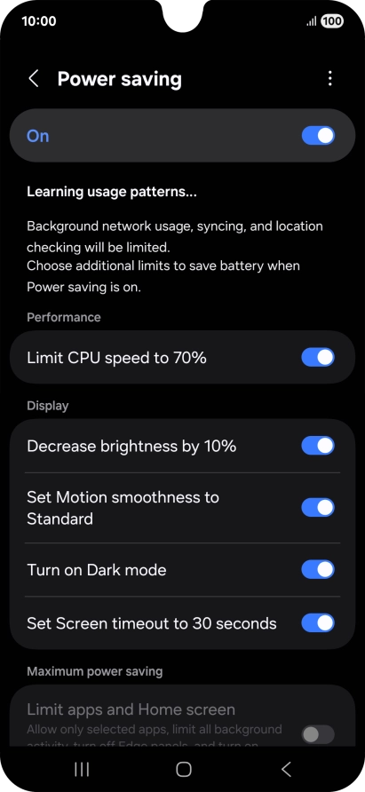 Press the Home key to return to the home screen. Press the Home key to return to the home screen.