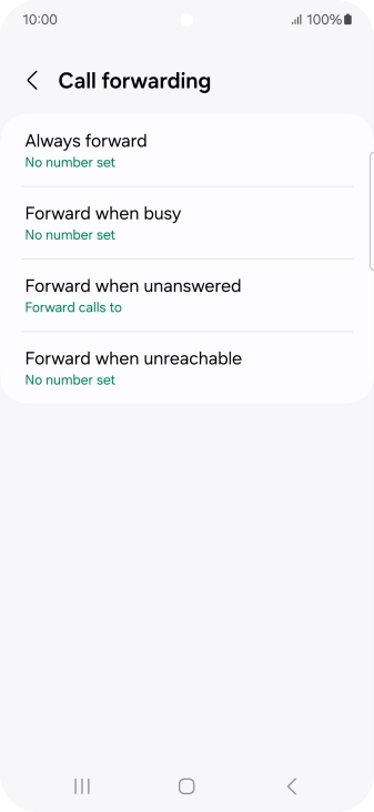 Press the Home key to return to the home screen. Press the Home key to return to the home screen.