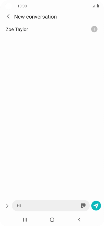 Press arrow right. Press arrow right.