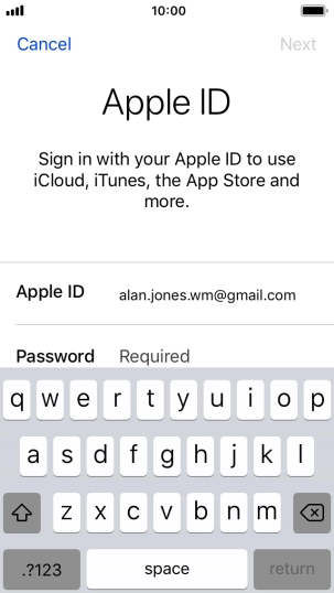 Press the field next to Press the field next to