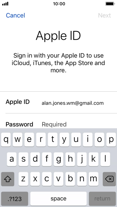 Press the field next to Press the field next to