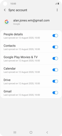 Press the Home key to return to the home screen. Press the Home key to return to the home screen.