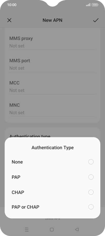 Press PAP. Press PAP.