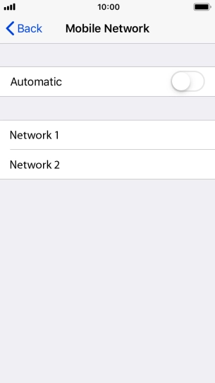 If you turn off the function, press the required network. If you turn off the function, press the required network.