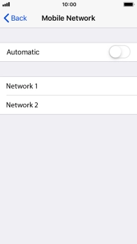 If you turn off the function, press the required network. If you turn off the function, press the required network.
