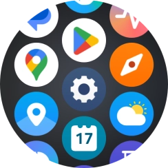 Press the settings icon. Press the settings icon.