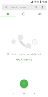Press the menu icon. Press the menu icon.