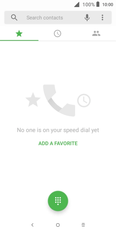 Press the menu icon. Press the menu icon.
