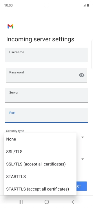 Press None. Press None.
