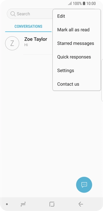 Press Settings. Press Settings.
