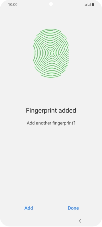 Press Done. Press Done.