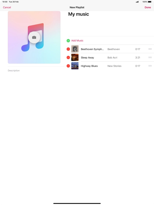 Press Done. Press Done.