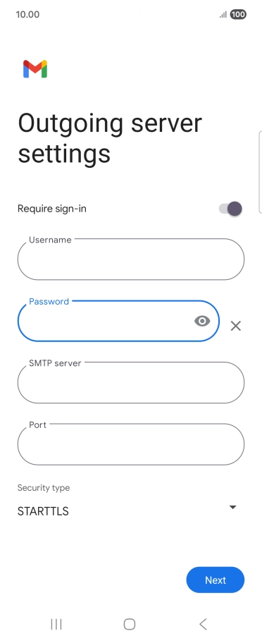 Press the field below Press the field below