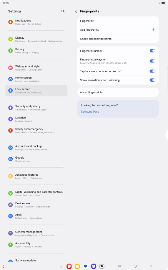 Press the indicators next to the required settings to turn them on or off. Press the indicators next to the required settings to turn them on or off.