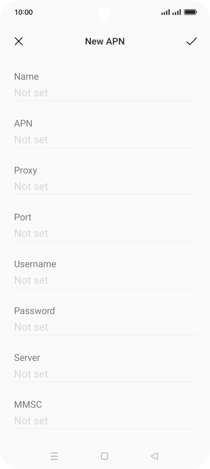 Press the field below Press the field below