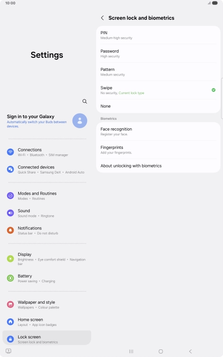 Press Fingerprints. Press Fingerprints.