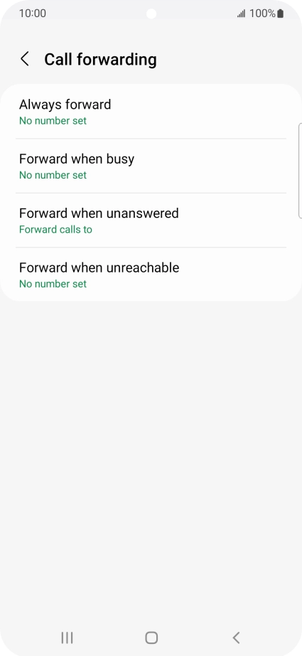 Press the Home key to return to the home screen. Press the Home key to return to the home screen.