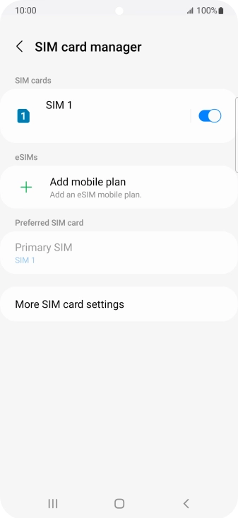 Press Add mobile plan. Press Add mobile plan.