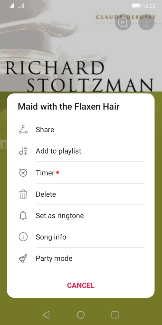 Press Add to playlist. Press Add to playlist.