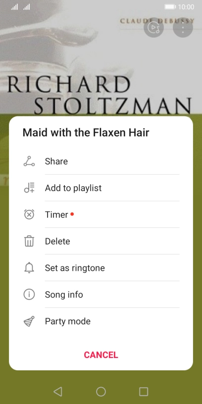 Press Add to playlist. Press Add to playlist.