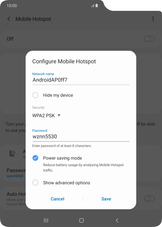 Press Save. Press Save.