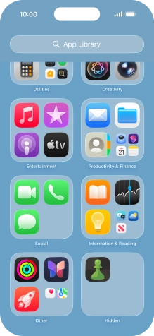 Press and hold the required app. Press and hold the required app.